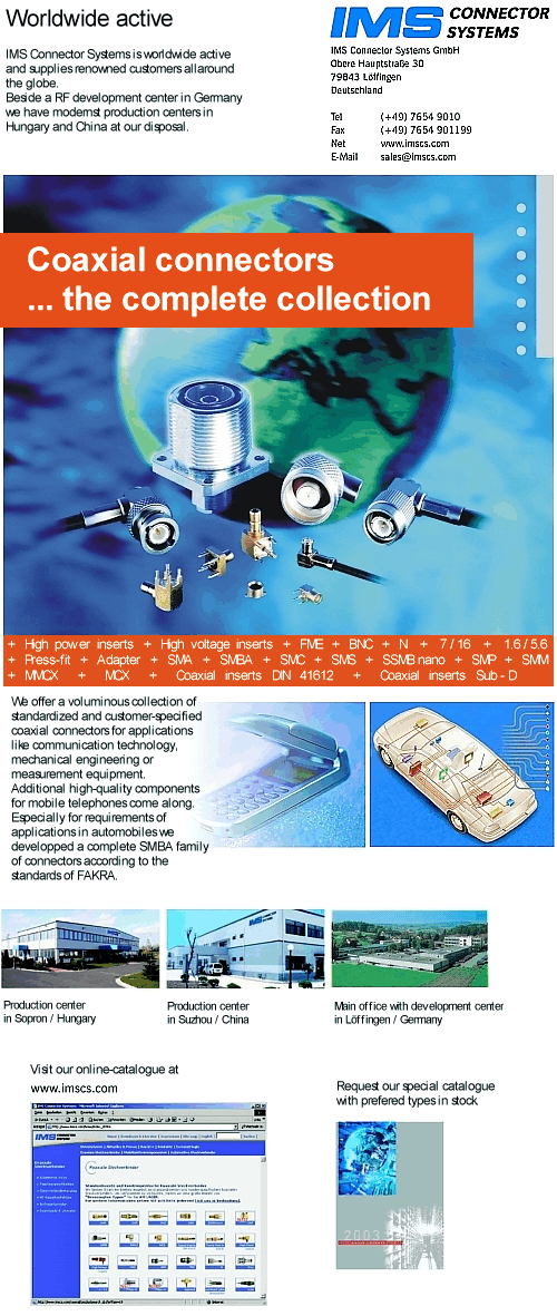 IMS CONNECTOR SYSTEMS